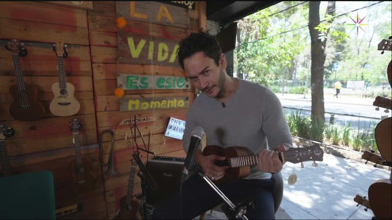 ‘Rocko’ de ‘Vecinos’ nos muestra su talento para el ukulele