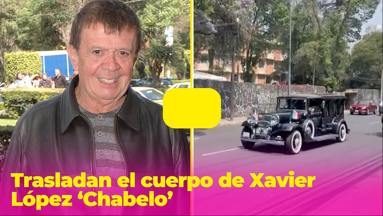 Trasladan cuerpo de Xavier López ‘Chabelo’ al sur de la CDMX