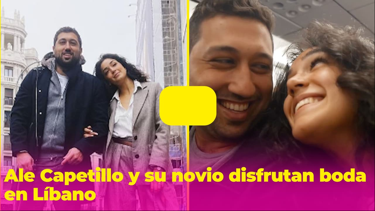 Ale Capetillo y la gran boda que disfrutó con su novio en Líbano: se veía hermosa con ese vestido