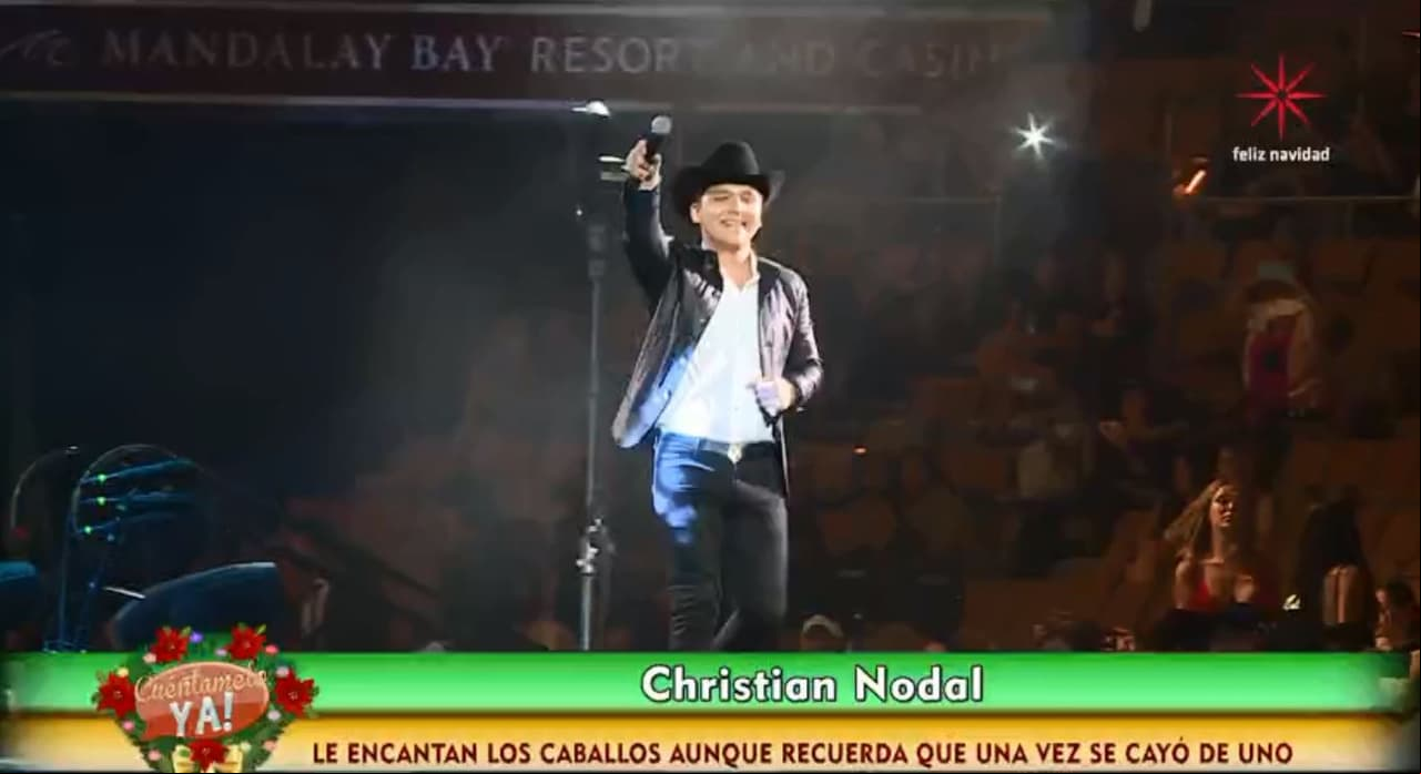 ENTREVISTA: A un año de su debut, Christian Nodal hará gira con Pepe Aguilar
