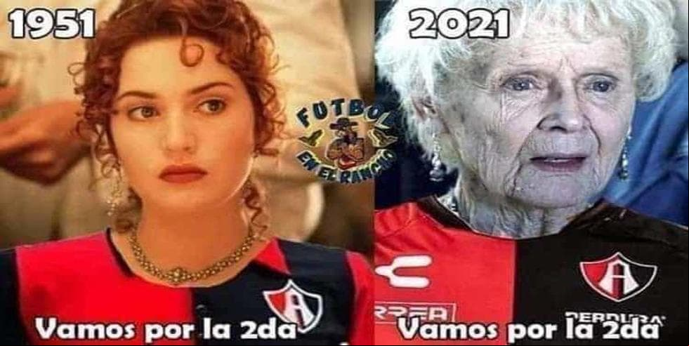 Ahora esperemos que no pasen otros 70 años para alcanzar un título de la Liga MX