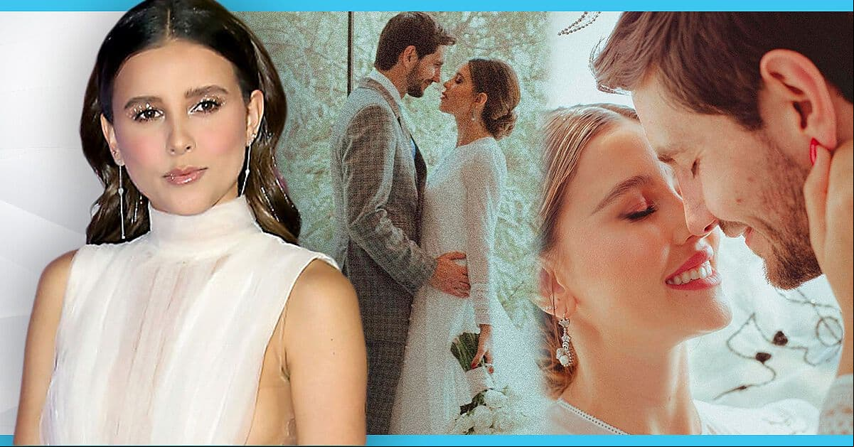 Así fue como Paulina Goto sorprendió a su esposo durante su boda