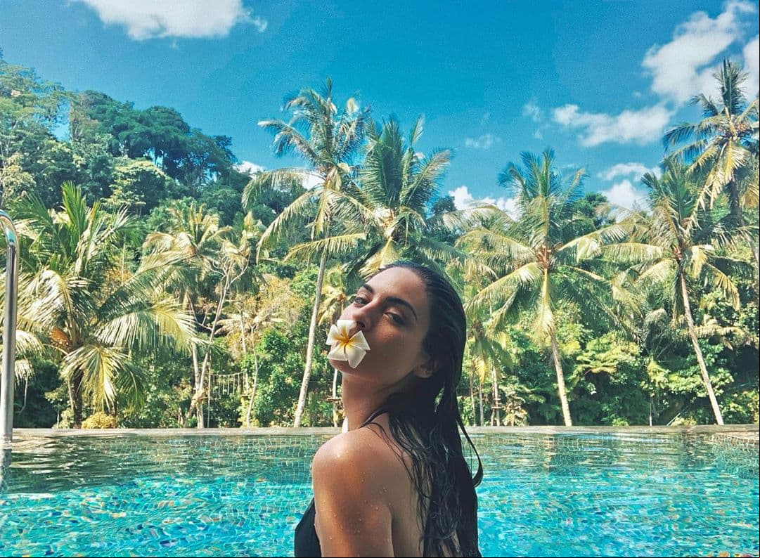 Ana Brenda disfruta de unas espectaculares vacaciones por Asia, las cuales comenzaron el 13 de mayo en Bali, Indonesia.