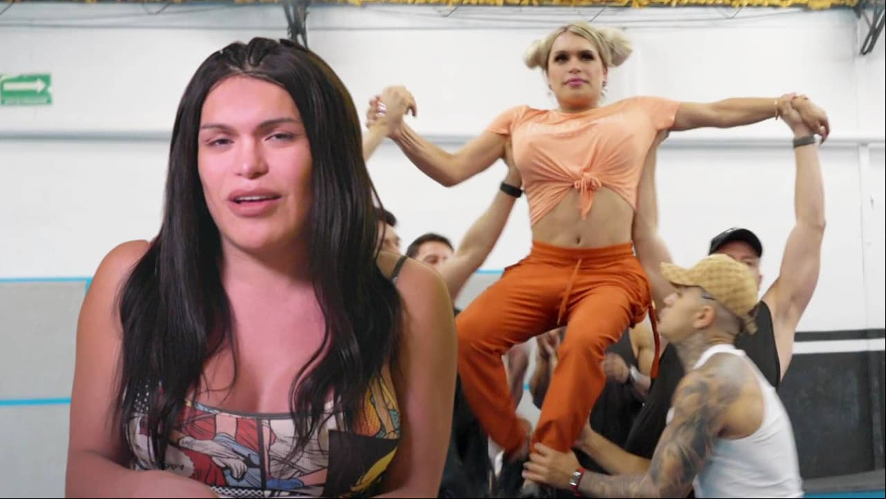 Con cargadas y piruetas, Wendy Guevara se prepara para su gran espectáculo en vivo