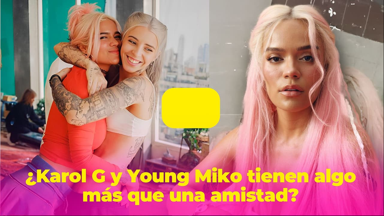 ¿Karol G y Young Miko tienen un romance? Su candente video de 'Contigo' desató los rumores
