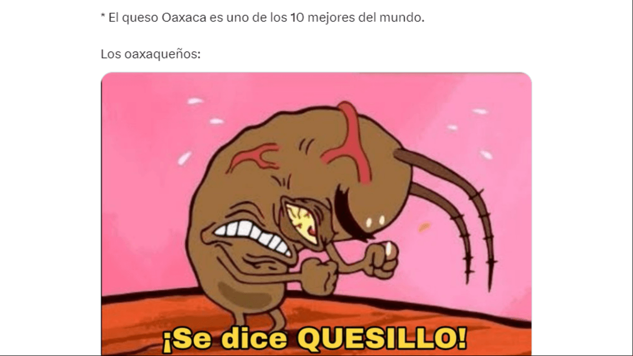 Así reaccionaron los mexicanos tras el anuncio de que el quesillo o queso oaxaca es uno de los mejores del mundo.