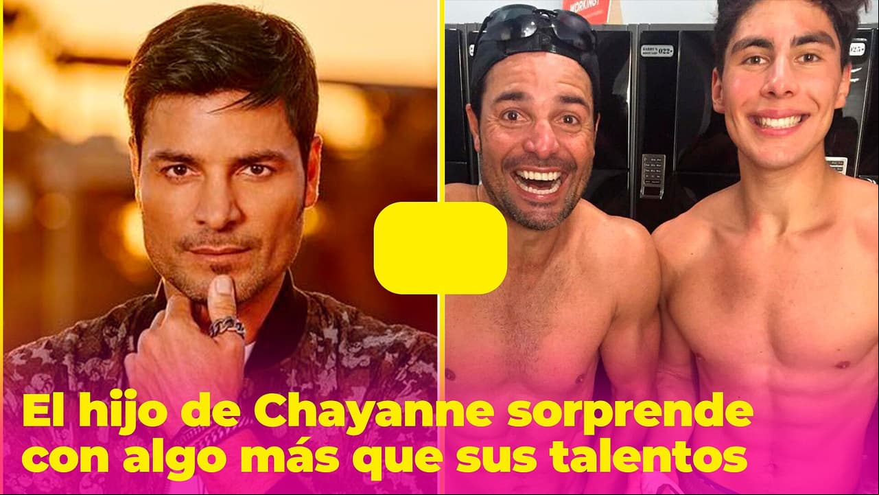 El hijo de Chayanne sorprende con más que sus talentos: ¿Heredó lo mejor de su famoso padre?