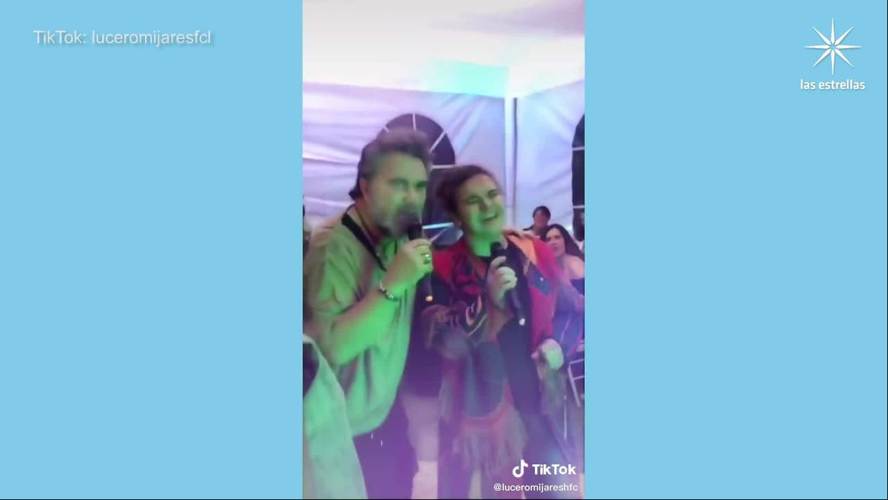 Lucerito y Manuel Mijares causan sensación al cantar a capela junto a Pandora