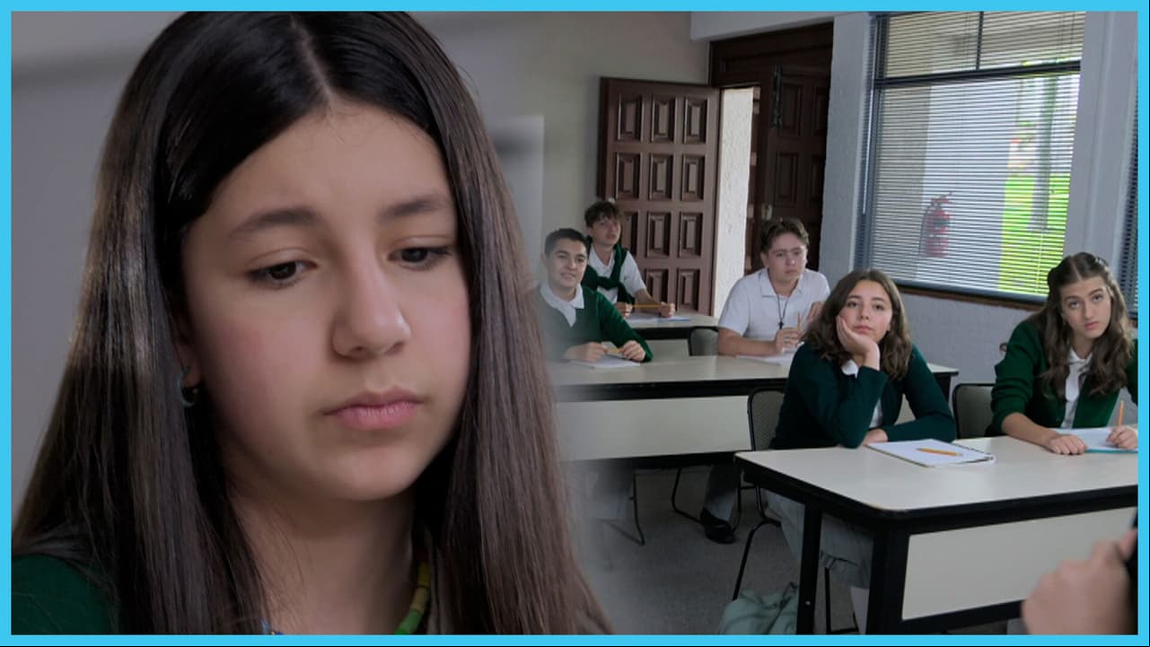 La Rosa de Guadalupe: Gema recibe burlas en la escuela por hablar con su acento colombiano