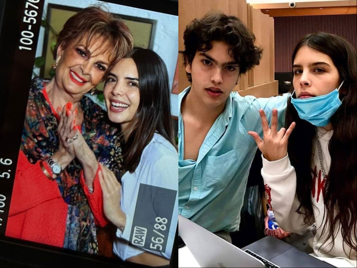 Ellos son los hijos de Mariana Levy, nietos de Talina Fernández