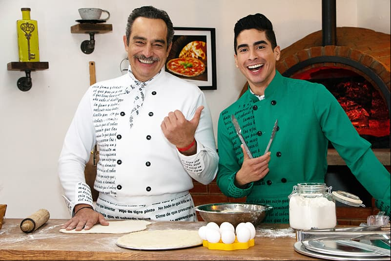 Omar Fierro y Pepe Valdivieso en Como dice el dicho