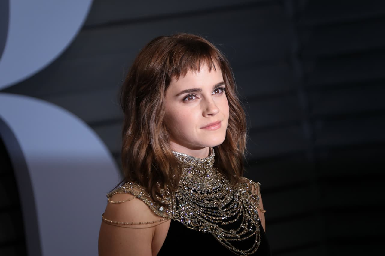Emma Watson lució un tatuaje falso en un evento de los Premios Óscar