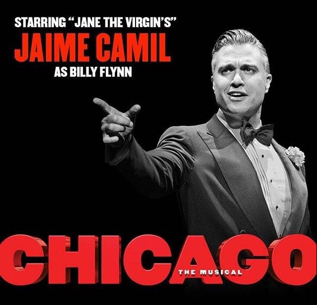 En julio de 2016, el actor tuvo un histórico debut en Broadway al participar en el musical 'Chicago', pues por primera vez dos mexicanos dieron vida a los personajes principales. 'Billy Flynn' fue el papel que encarnó junto a la mexicana Bianca Marroquín, quien interpretó a 'Roxie Hart'.