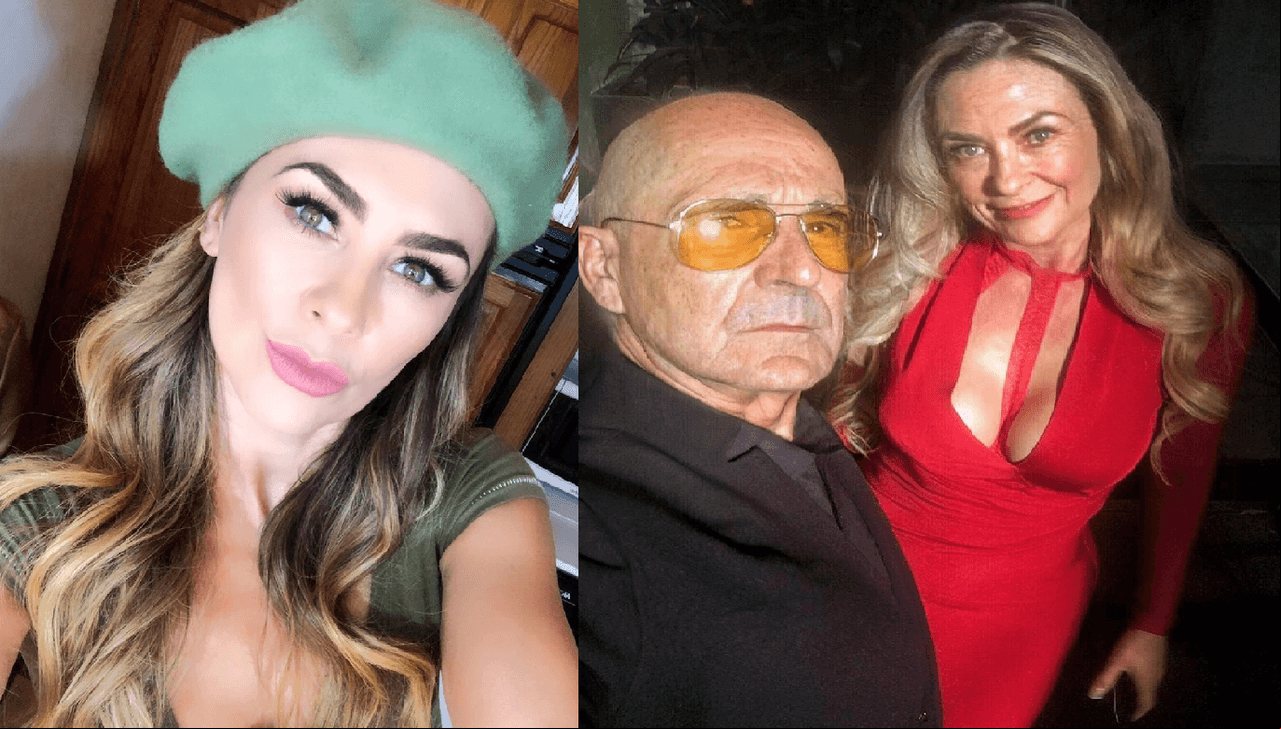 "En la onceava temporada de #LaDoña con mi Matamorousss, mi defensor!!!", es el mensaje con el que la actriz subió esta fotografía en la cual bromeó junto a su compañero Aquiles Cervantes.