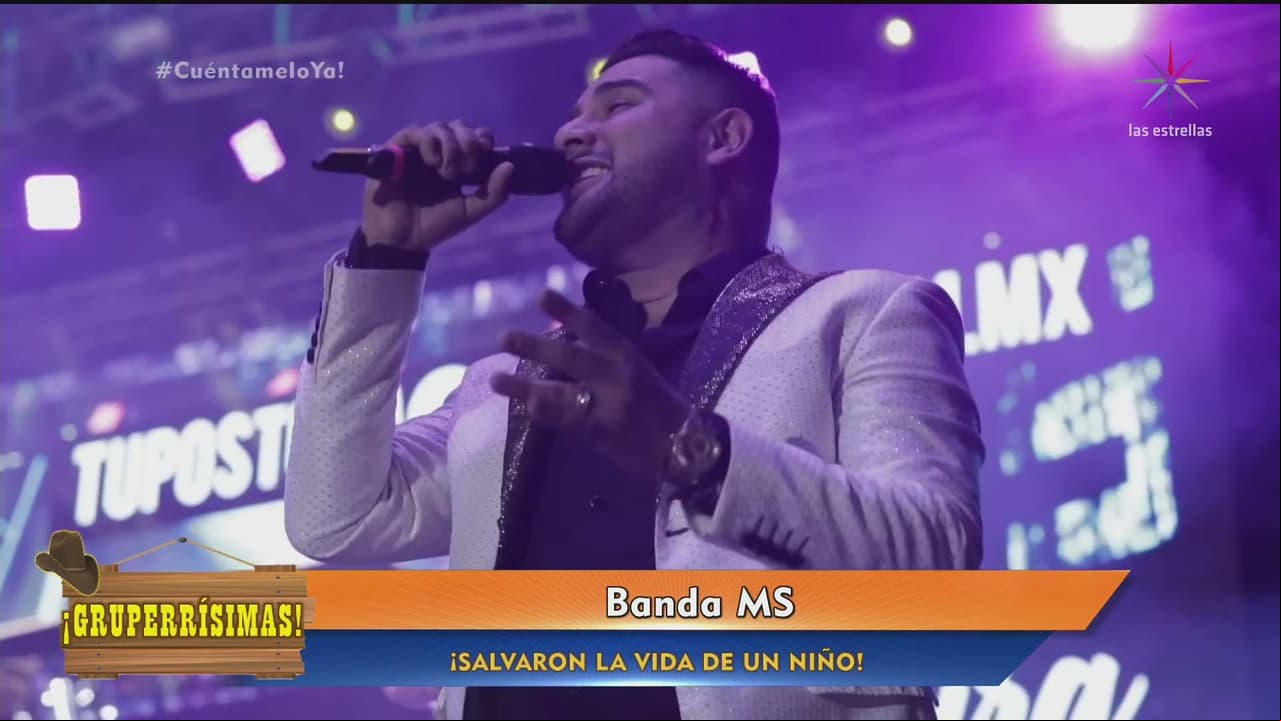“Dios tenía un propósito”: Integrantes de la Banda MS salvan la vida de un niño. ¡Entérate!