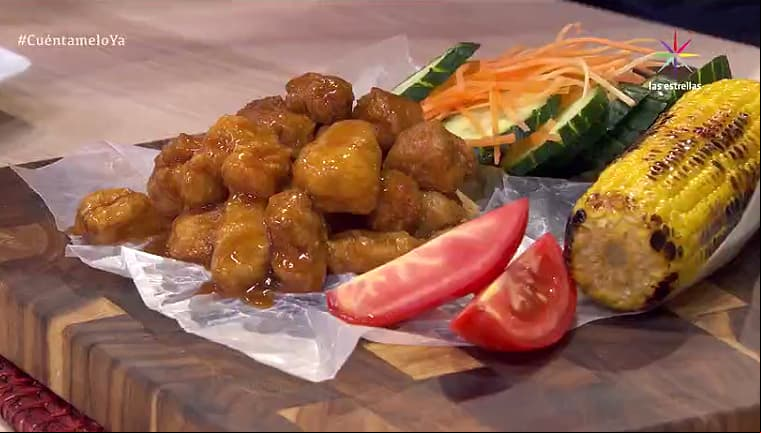 RECETA: ¡Bolitas de pollo a la BBQ!