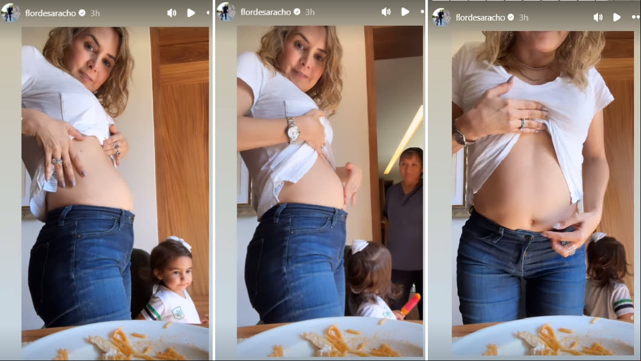 Florencia de Saracho muestra los estragos de la hernia