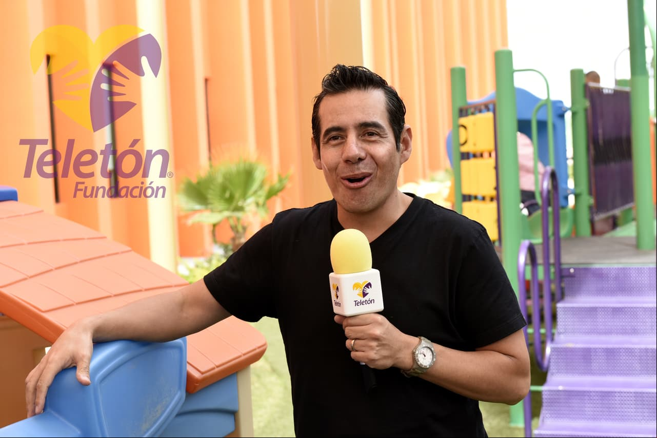Yordi visita el HITO y da constancia del Teletón