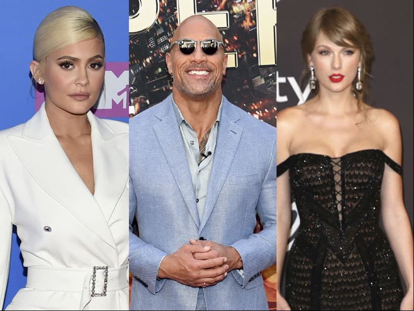 Ya sean cantantes, actores o deportistas, estos son los 10 famosos que cuentan con más seguidores en Instagram