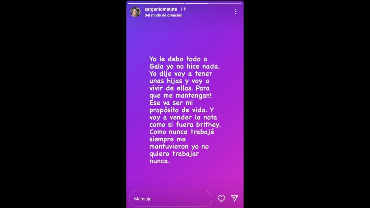 Mamá de Gala Montes publica burlón mensaje tras atacar a su hija