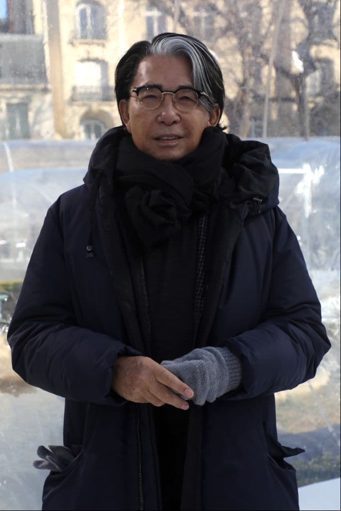 Kenzo Takada, el diseñador japonés marcó a la industria de la moda con sus estampados orientales.