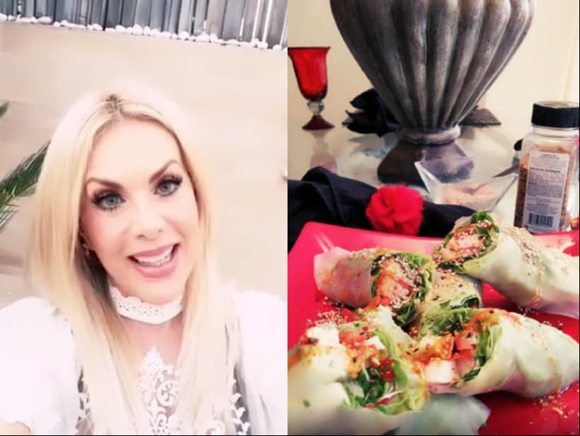 Lorena Herrera ha cocinado diversos platillos saludables y ricos para pasar la cuarentena, como ceviche, helado de cocoa light, poke salmón y más.