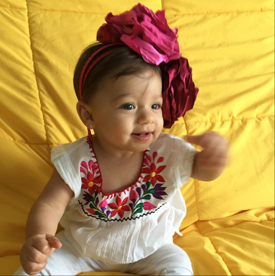 Alaïa tiene su propio perfil de Instagram manejado por sus padres