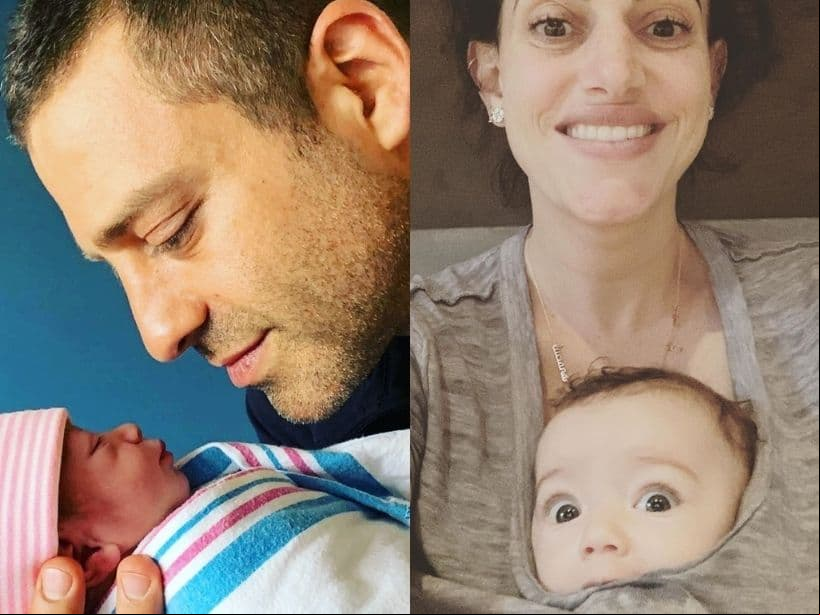 Mila, hija de Ari Borovoy, es otra bebé que en los últimos días ha impactado por su adorable sonrisa y color de ojos, pues según comentó su orgullosa madre, aún no logra identificar si es ojiverde u ojizarca. “¡Mi pequeña de ojos verdes, grises y azul!”, anotó en Instagram.