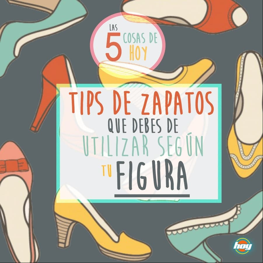 Tipos de zapatos según tu complexión