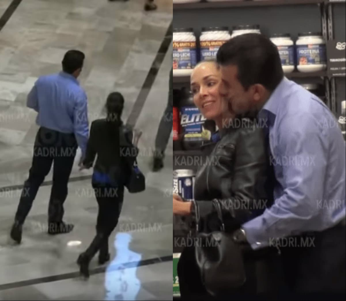 La pareja se veía muy enamorada.