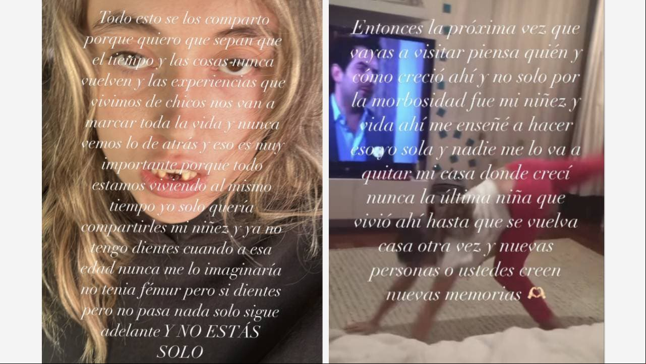 Regina Castro confiesa su nostalgia al recordar su niñez en Los Pinos