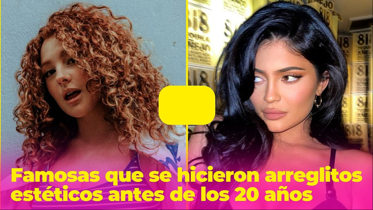 Famosas que se hicieron 'arreglitos' estéticos muy jóvenes, todas tenían menos de 20 años