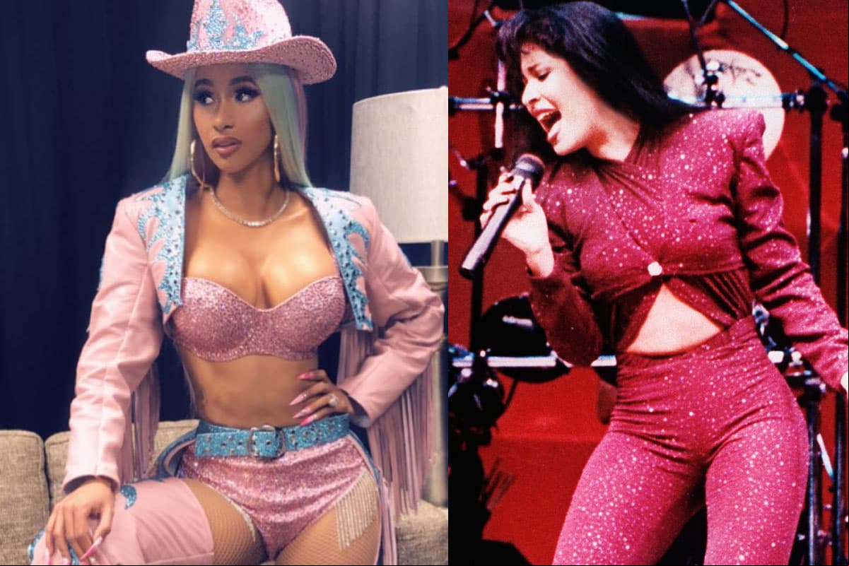 Cardi B sorprende al interpretar canción de Selena Quintanilla y Los Tucanes de Tijuana