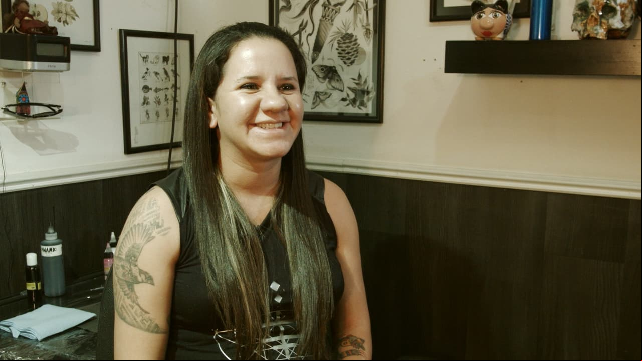 Con un estilo propio, Xóchitl logró posicionarse en el mundo del tatuaje
