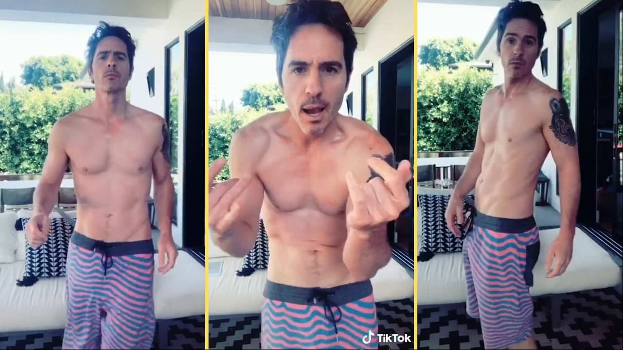 Mauricio Ochmann demuestra que baila cumbia y sus fans le echan piropos: “Ya sé que le vio Aislinn"