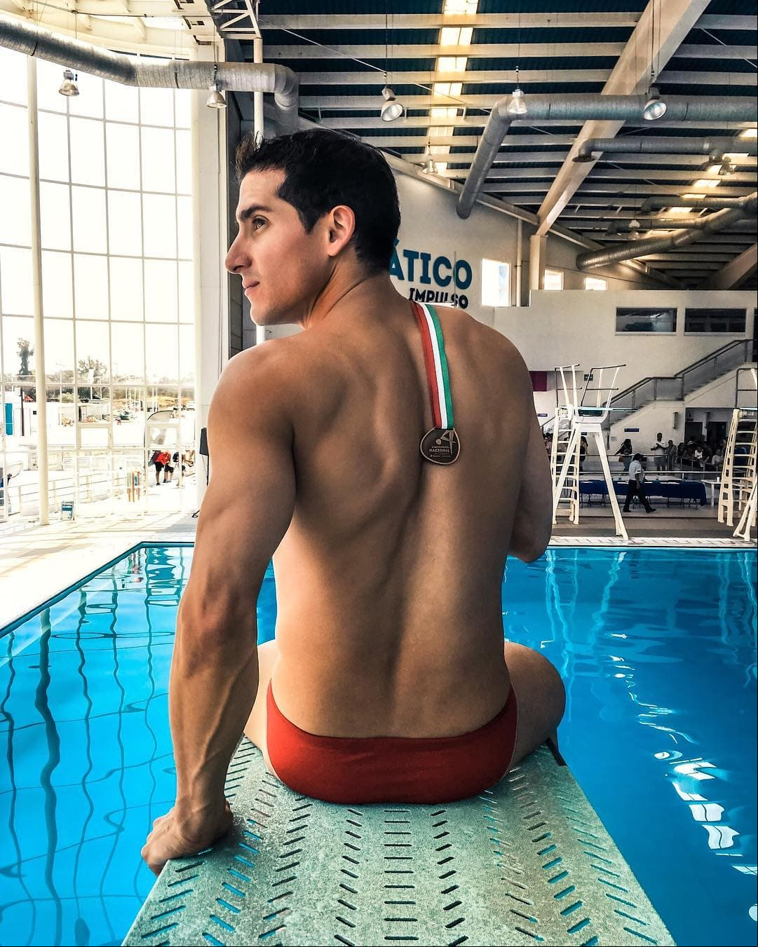Ha representado a México en competencias internacionales y se colocó como uno de los los mejores clavadistas a nivel mundial.