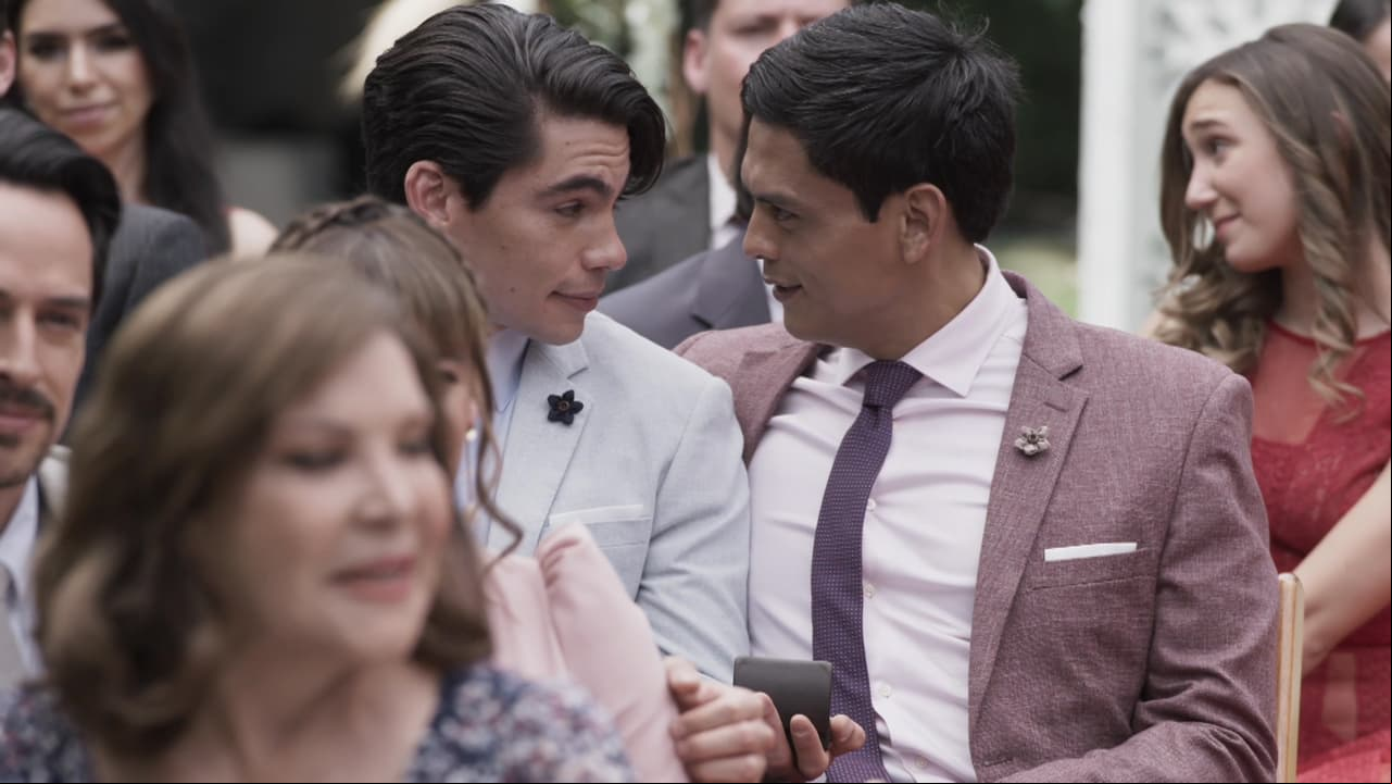 En la ceremonia, 'Teo' le propuso matrimonio a 'Gonzo'.
