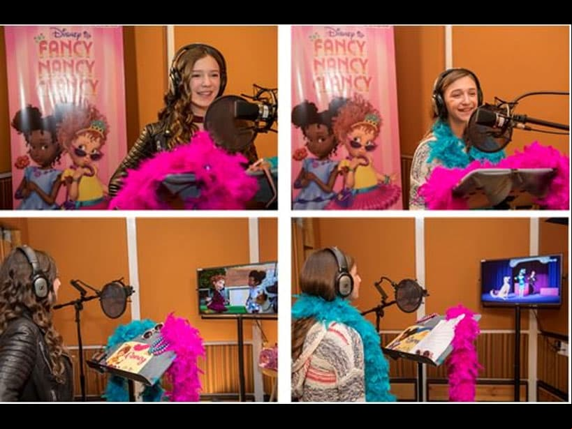 En octubre de 2018, Mía y Nina fueron las protagonistas de la serie animada ‘Fancy Nancy Clancy’.