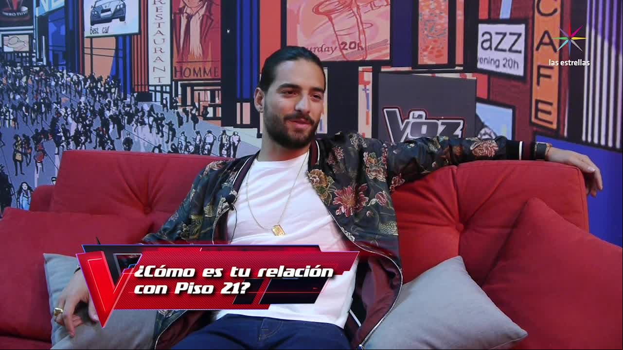 Maluma revela por qué eligió a Piso 21 como co-coaches