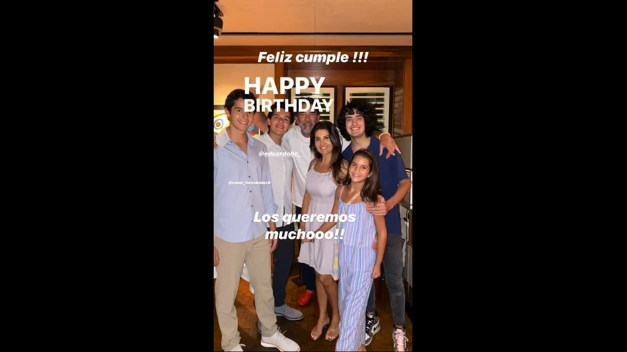 La protagonista de ‘Vecinos’ fue de las primeras en reaccionar a la importante fecha y a través de su cuenta oficial de Instagram no solo compartió un retrato familiar, también les dedicó un emotivo mensaje.