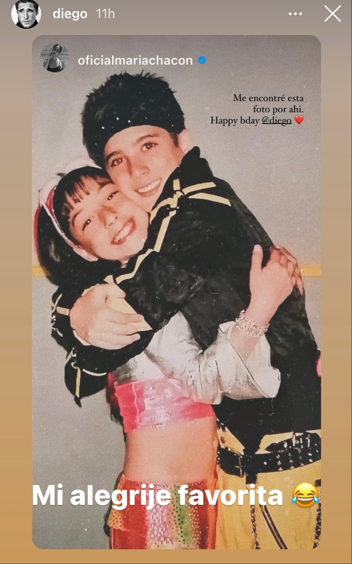 María Chacón y Diego Boneta