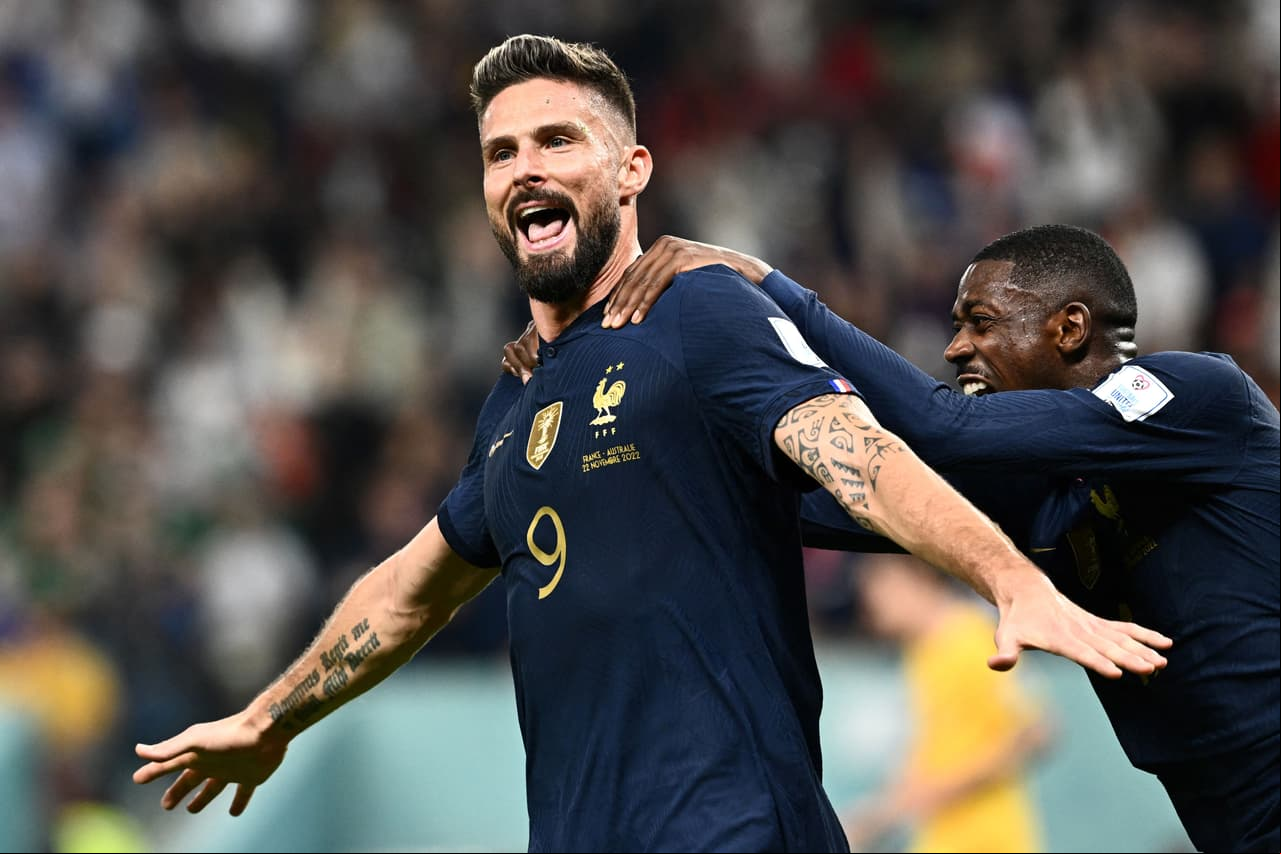 Francia pudo recomponer el camino y así remontar el marcador advesro tras la sorpresa del gol de la Selección de Australia y terminaron goleando a los 'Socceroos' en su debut Mundialista en Qatar 2022.