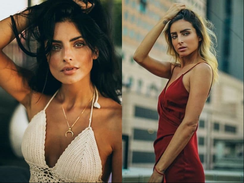 Una de las primeras que se volvió tendencia fue Aislinn Derbez, ya que en redes sociales destacaron que era idéntica a la actriz española Estefanía Ahumada.