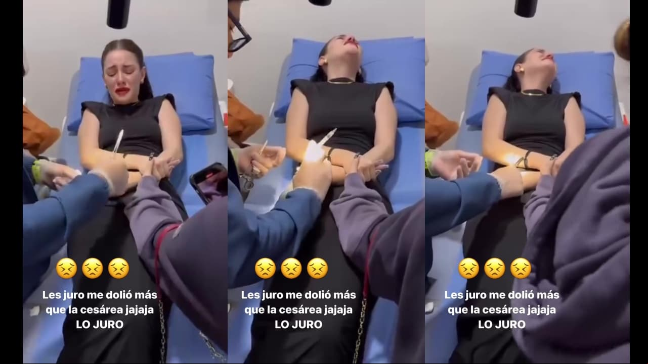 Novia de José Eduardo Derbez publica llorando desde el hospital