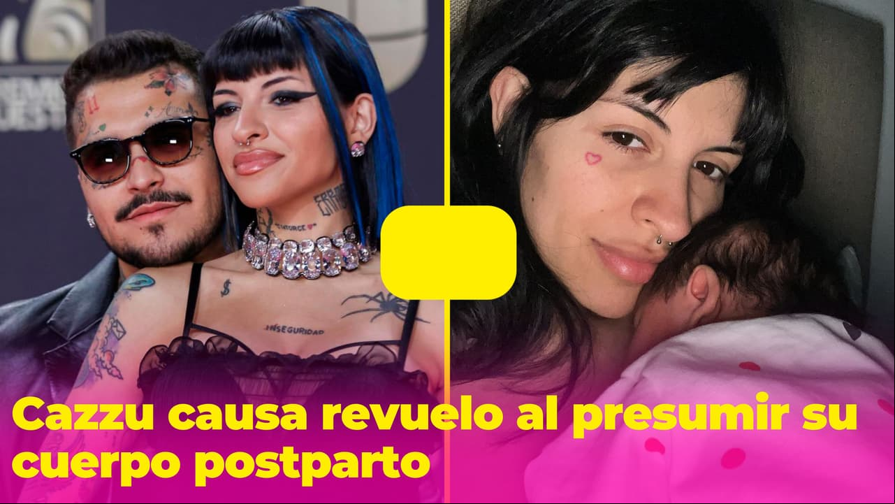 Cazzu presume su figura posparto a un mes de dar a luz y lo hace con un outfit muy sensual