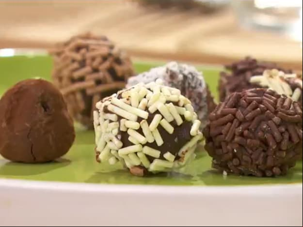 Dulce receta: Trufas de cardamomo y naranja