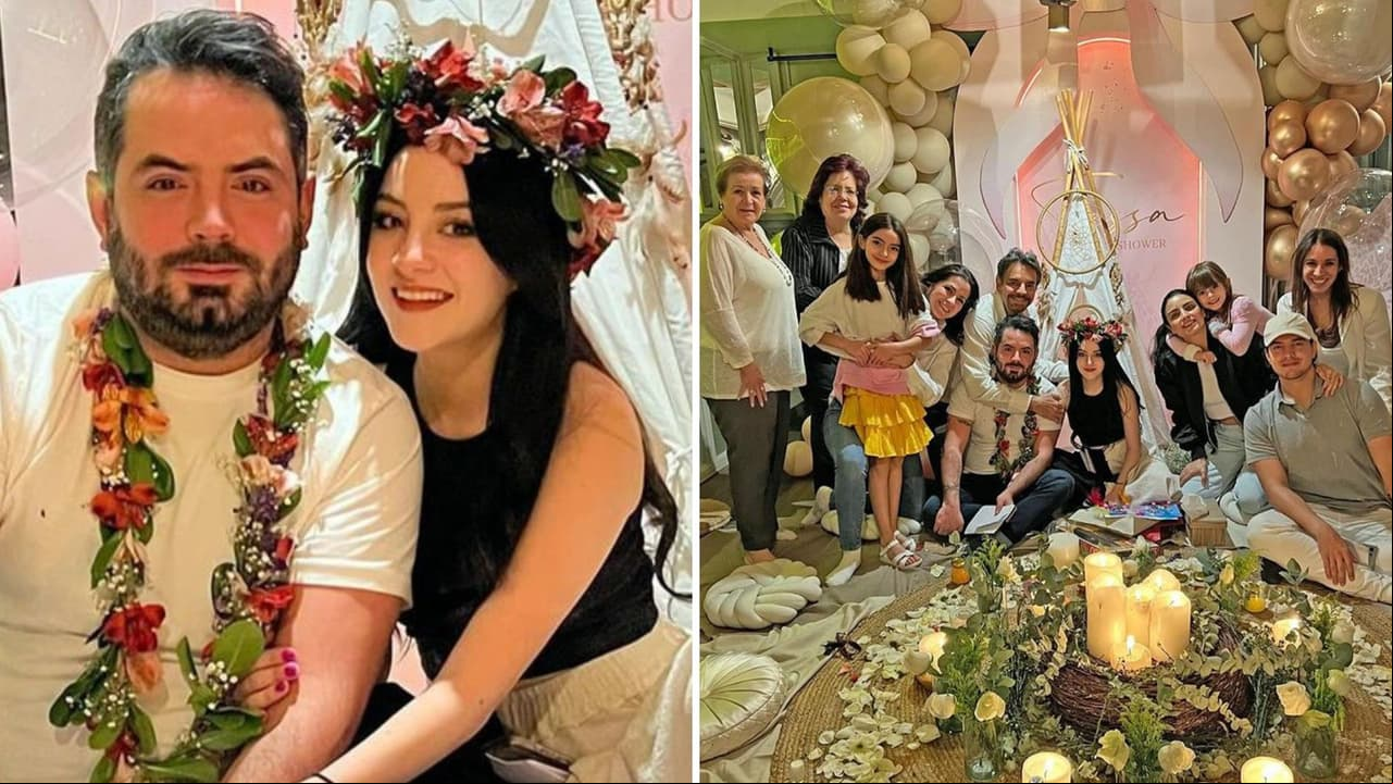 Ante críticas, novia de José Eduardo explica por qué sus papás no estuvieron en baby shower organizado por los Derbez