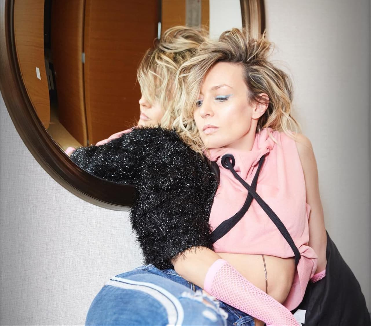 Fey mostró su figura en bikini