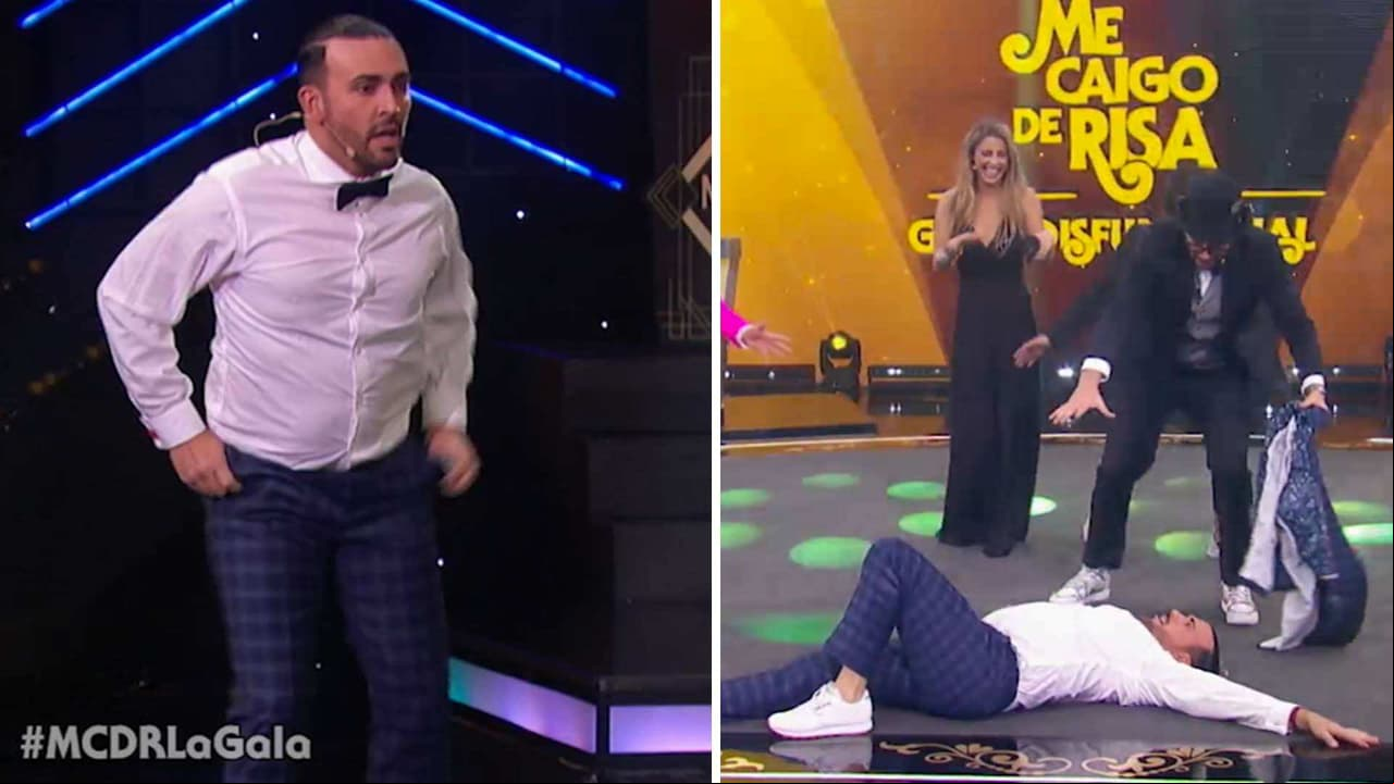 Ricardo Margaleff enloquece y se avienta impactantes acrobacias en Me Caigo de Risa