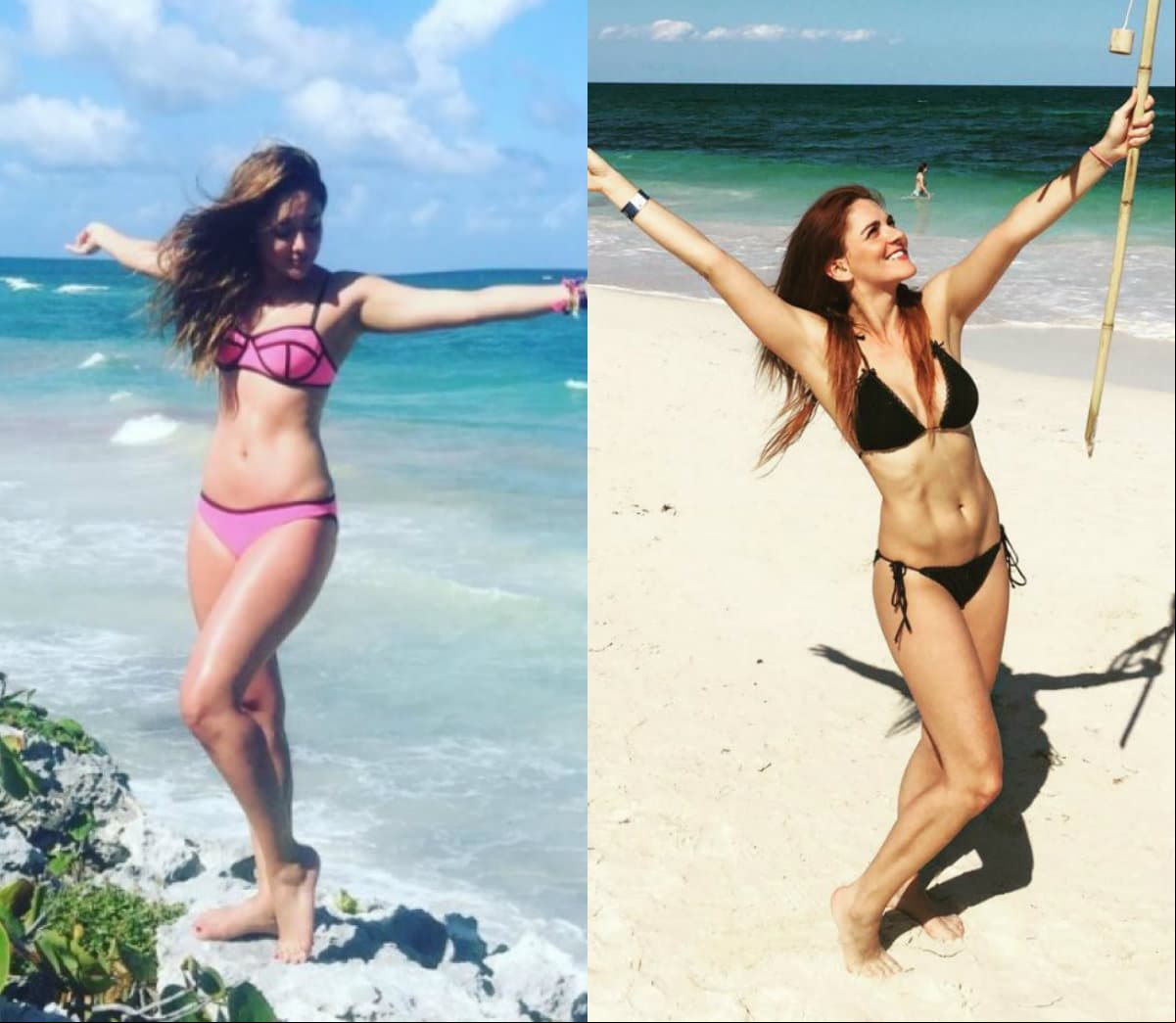 Sus fieles iradores enloquecen al verlas en tan poca ropa, consiguiendo miles de ‘Me gusta’